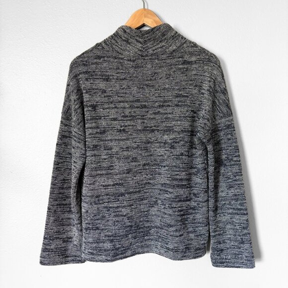 Madewell Marled Mock Neck Pullover Sweater Womens Size S Eclectic Grandpa Preppy - Picture 11 of 14